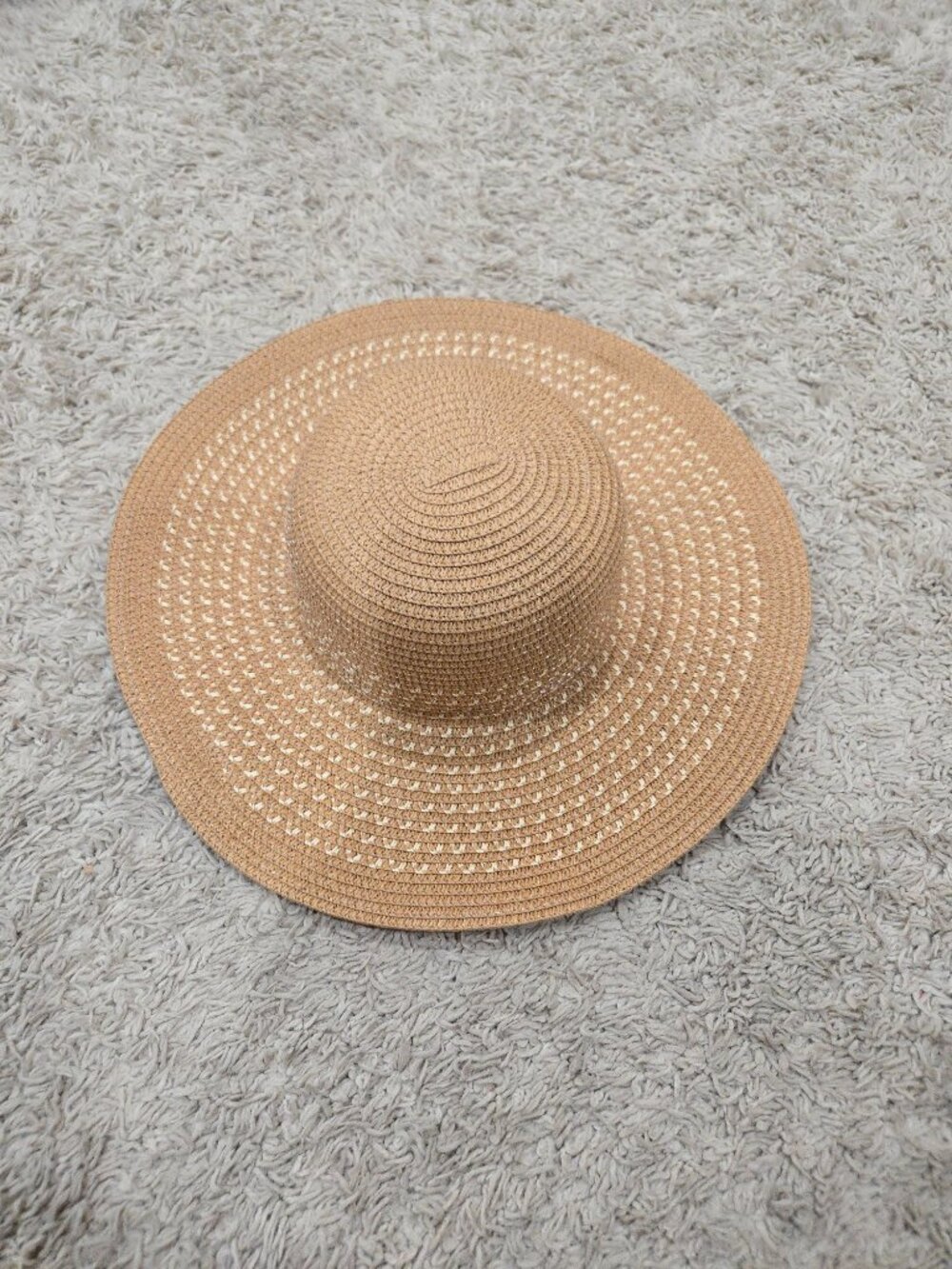 Christian Lacroix CLX Straw Hat Woven Sun Hat Beach Day - Picture 6 of 10